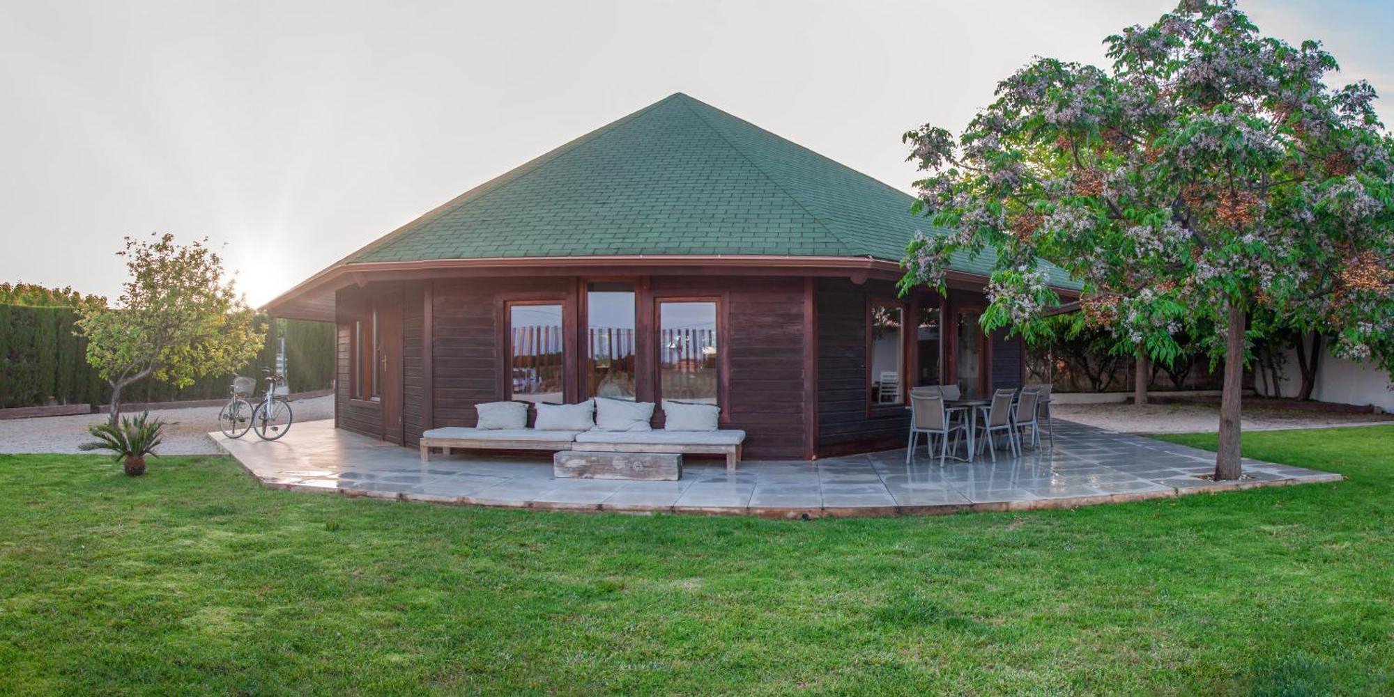 Villa Casita De Madera Benicarló Esterno foto